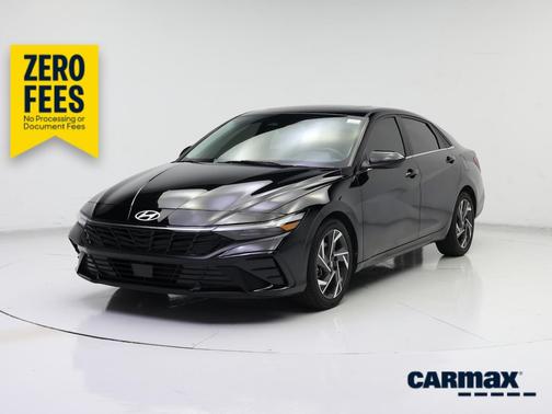 Black 2024 Hyundai ELANTRA SEL