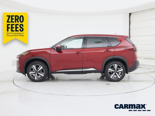 Red 2023 Nissan Rogue SL