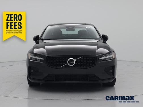 Gray 2024 Volvo S60 B5 Core Dark Theme