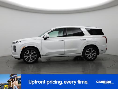 White 2021 Hyundai PALISADE Limited