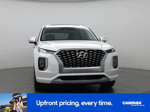 White 2021 Hyundai PALISADE Limited