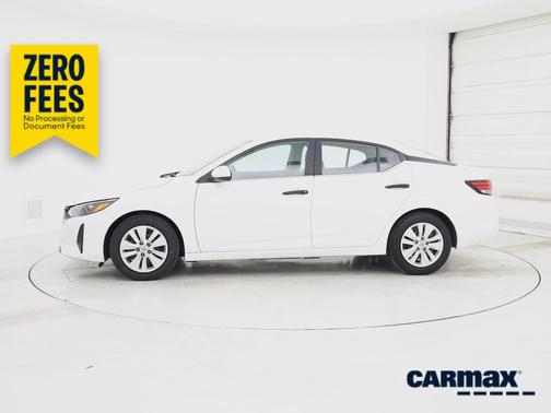 White 2024 Nissan Sentra S
