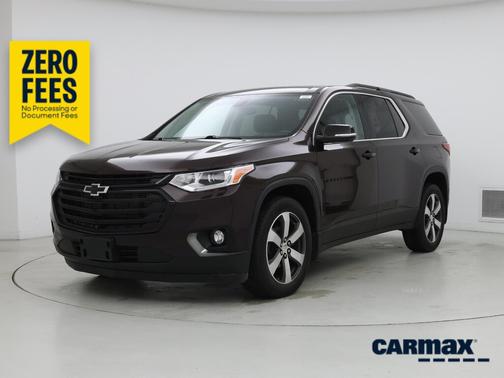 Red 2020 Chevrolet Traverse LT Leather
