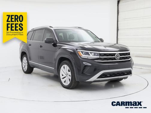 Black 2021 Volkswagen Atlas SEL