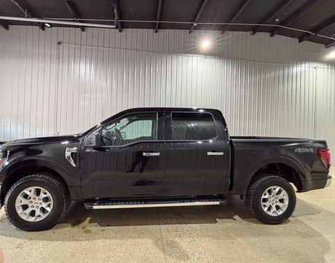 Agate Black Metallic 2025 Ford F-150 XLT
