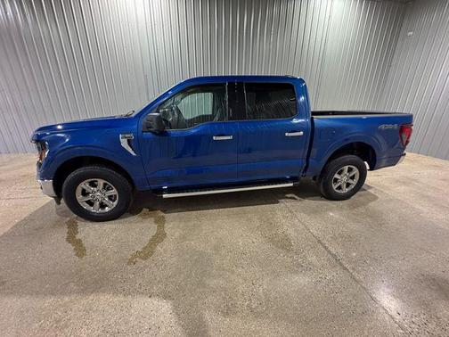 Atlas Blue Metallic 2024 Ford F-150 XLT