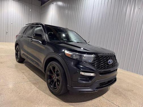 Agate Black Metallic 2021 Ford Explorer ST