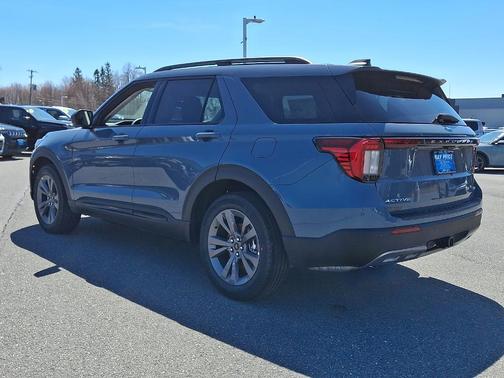 Vapor Blue Metallic 2026 Ford Explorer Active