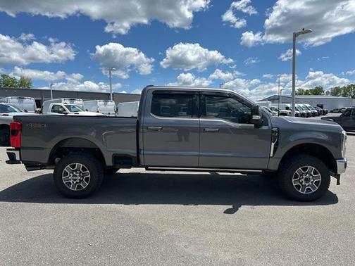 Gray Metallic 2024 Ford F-350 Lariat Super Duty