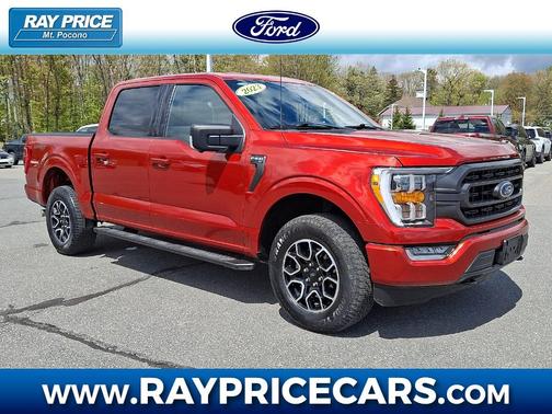 Hot Pepper Red Metallic Tinted Clearcoat 2023 Ford F-150 XLT