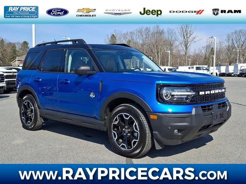 Velocity Blue Metallic 2025 Ford Bronco Sport Outer Banks