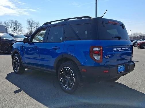 Velocity Blue Metallic 2025 Ford Bronco Sport Outer Banks