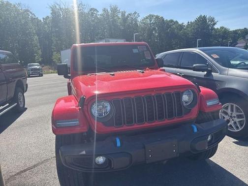 Firecracker Red Clearcoat 2024 Jeep Wrangler 4xe Sport