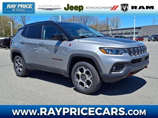 Billet Silver Clearcoat Metallic 2022 Jeep Compass Trailhawk