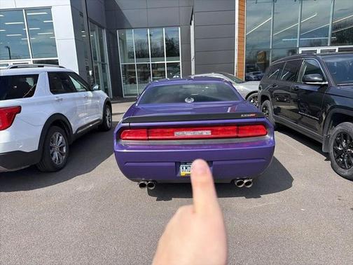 Plum Crazy Pearlcoat 2010 Dodge Challenger SRT8