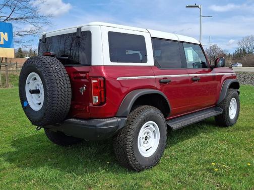 Ruby Red Metallic Tinted Clearcoat 2026 Ford Bronco Heritage Edition