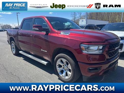 Red 2022 RAM 1500 Big Horn