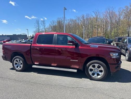 Red 2022 RAM 1500 Big Horn
