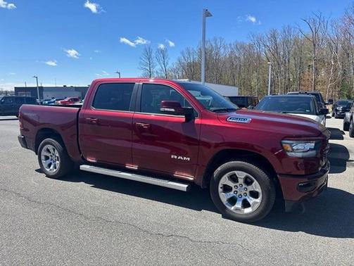 Red 2022 RAM 1500 Big Horn
