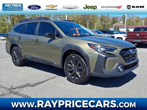 Autumn Green Metallic 2024 Subaru Outback Onyx Edition