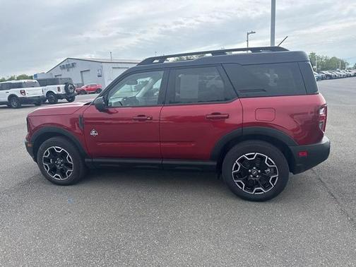 Ruby Red Metallic 2025 Ford Bronco Sport Outer Banks