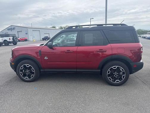 Ruby Red Metallic 2025 Ford Bronco Sport Outer Banks