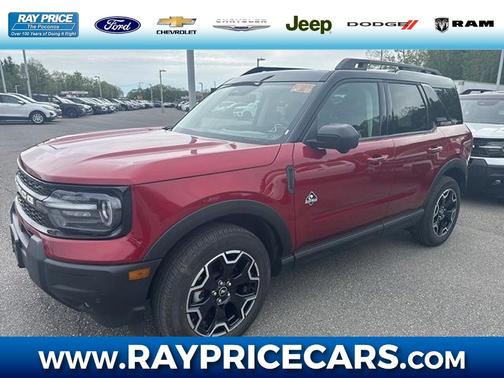 Ruby Red Metallic 2025 Ford Bronco Sport Outer Banks