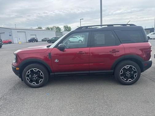 Ruby Red Metallic 2025 Ford Bronco Sport Outer Banks