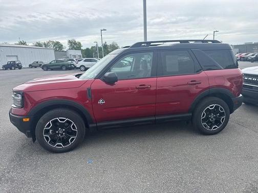 Ruby Red Metallic 2025 Ford Bronco Sport Outer Banks