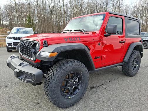 Firecracker Red Clearcoat 2026 Jeep Wrangler Sport