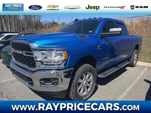 Hydro Blue Pearlcoat 2022 RAM 2500 Big Horn