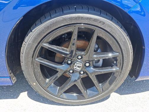 Aegean Blue Metallic 2024 Honda Civic Sport