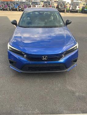 Aegean Blue Metallic 2024 Honda Civic Sport