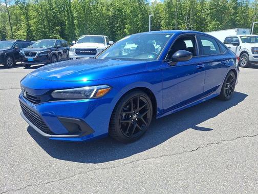 Aegean Blue Metallic 2024 Honda Civic Sport