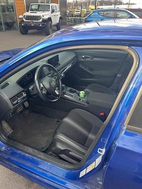 Aegean Blue Metallic 2024 Honda Civic Sport