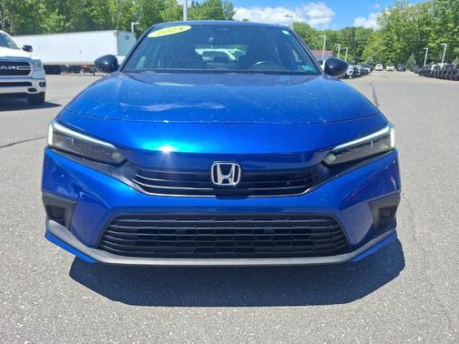 Aegean Blue Metallic 2024 Honda Civic Sport