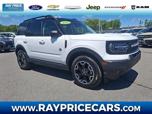 Oxford White Clearcoat 2025 Ford Bronco Sport Outer Banks