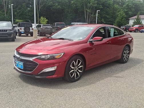 Radiant Red 2024 Chevrolet Malibu RS
