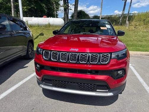 Red 2025 Jeep Compass Limited