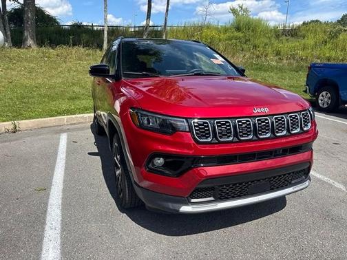 Red 2025 Jeep Compass Limited