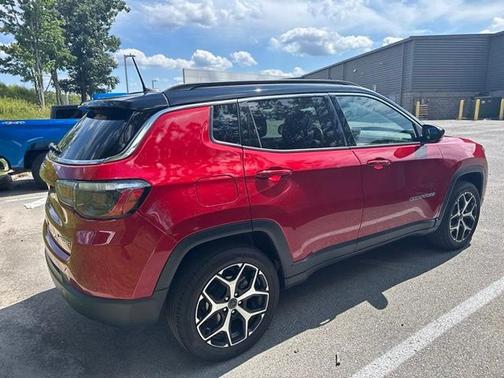 Red 2025 Jeep Compass Limited