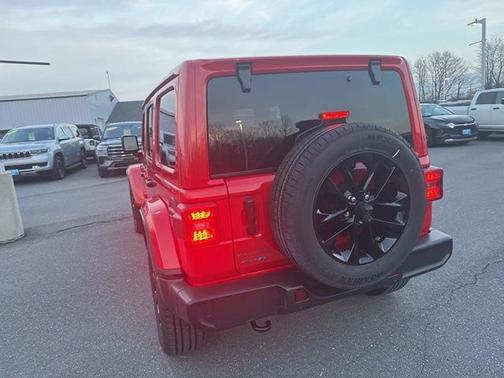 Firecracker Red Clearcoat 2025 Jeep Wrangler 4xe Sahara