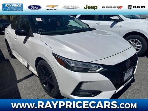 White 2023 Nissan Sentra SR