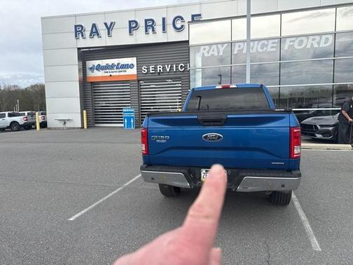 Blue Flame Metallic 2015 Ford F-150 XLT