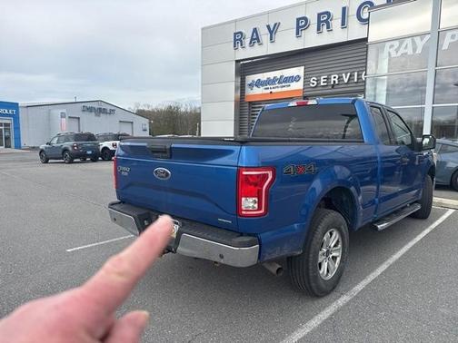 Blue Flame Metallic 2015 Ford F-150 XLT