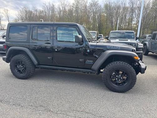 Black Clearcoat 2025 Jeep Wrangler 4xe Sport