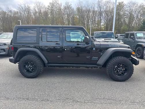 Black Clearcoat 2025 Jeep Wrangler 4xe Sport
