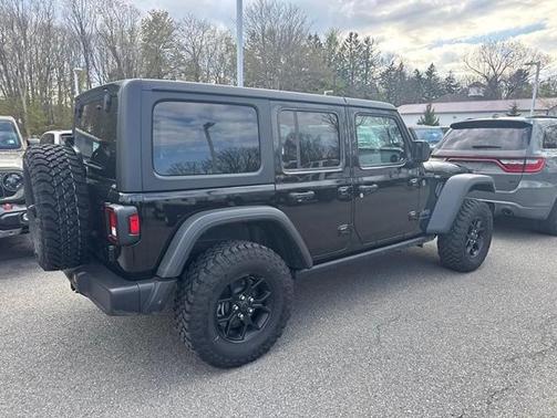 Black Clearcoat 2025 Jeep Wrangler 4xe Sport
