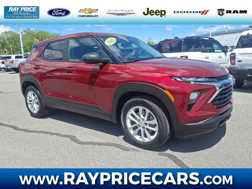 Crimson Metallic 2025 Chevrolet Trailblazer LS