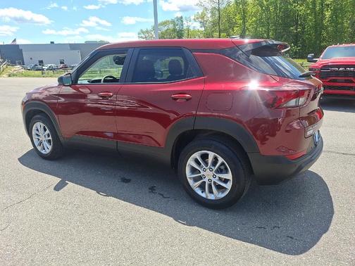 Crimson Metallic 2025 Chevrolet Trailblazer LS